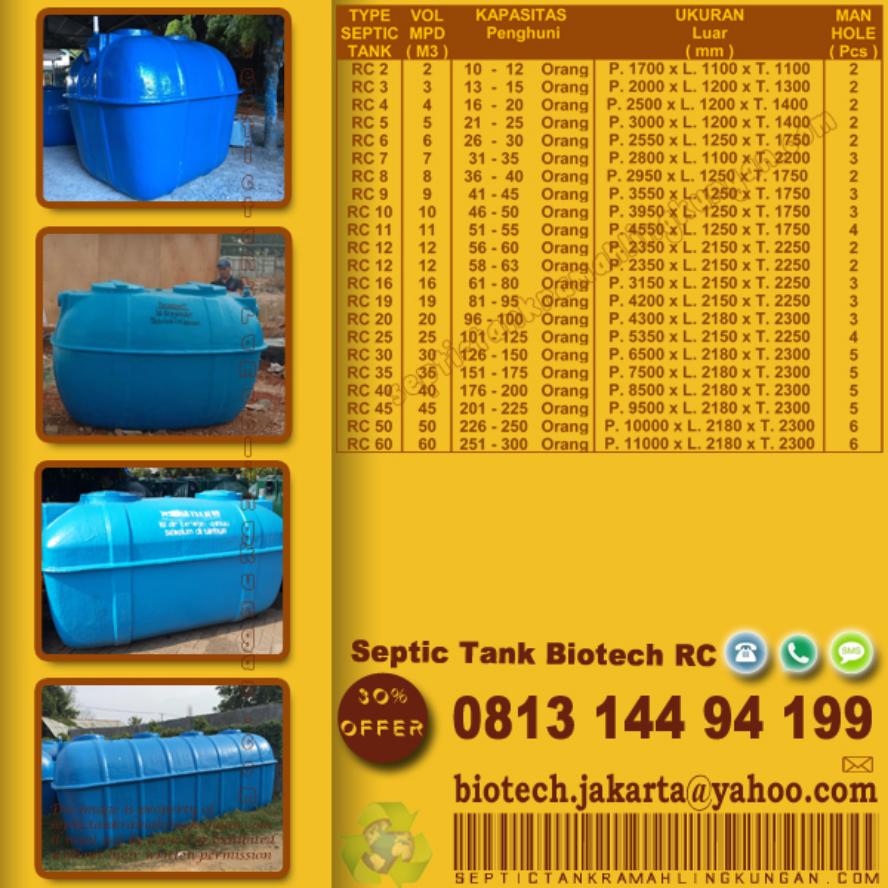 SEPTIC TANK BIO RC SERIES
